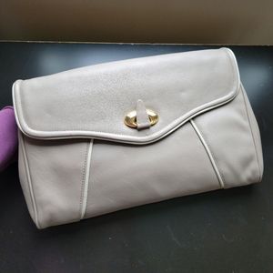 Architect Genuine Leather large clutch NWT